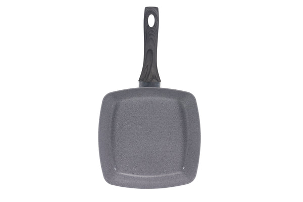 Sartén grill luxe gris