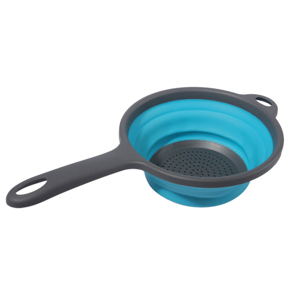 Colador plegable Azul