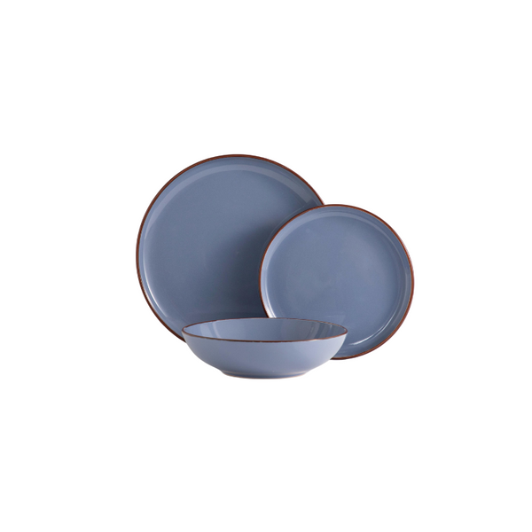 Vajilla de 12 piezas Nova azul