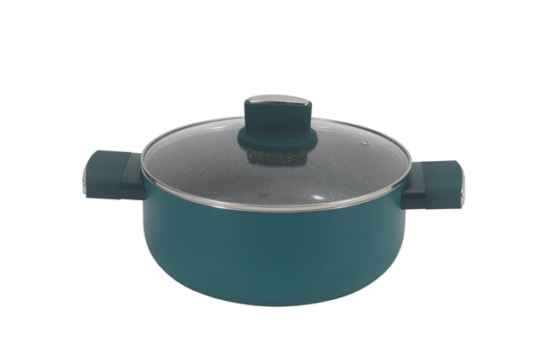 Cacerola elite verde 24 cm