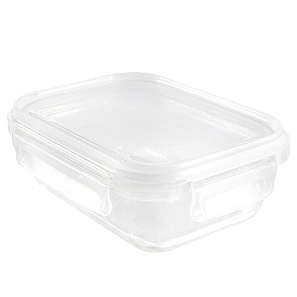Recipiente de vidrio de borosilicato 1040ml blanco